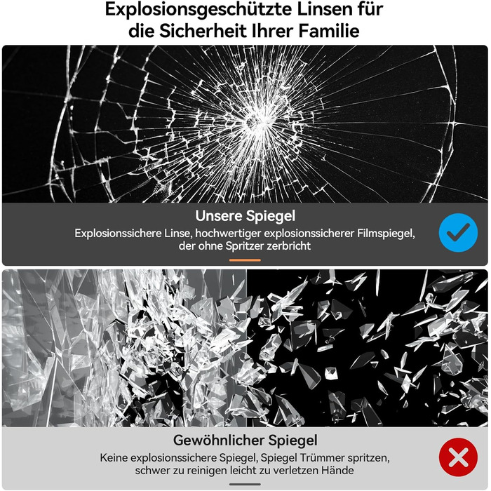 Дзеркало для ванної кімнати YOURLITE з підсвічуванням, діаметр 60 см, LED, 3 кольори, диммування, сенсорне управління, антизапар, пам'ять, IP44, білий