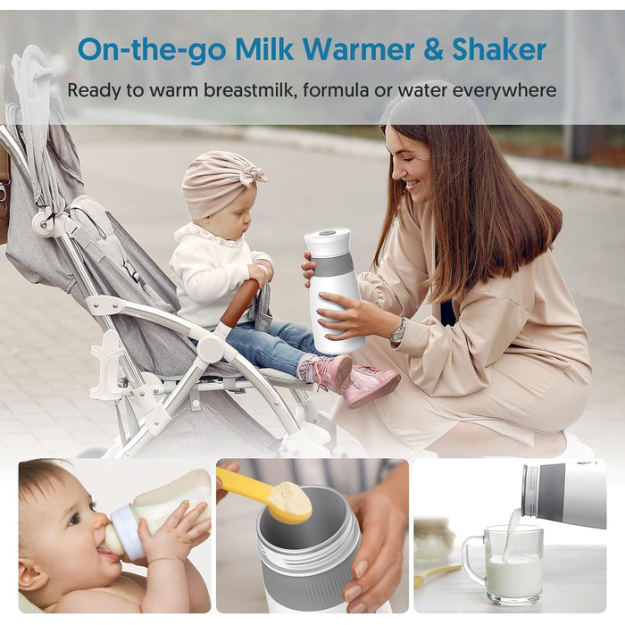 Підігрівач для пляшечок Bellababy: портативний, з USB, для дому та подорожей