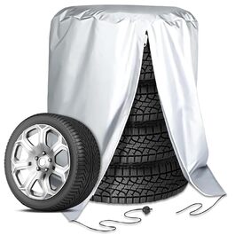 Водонепроникні чохли для автошин: захист для 4 шин (18-22 дюйми), 210T нейлон