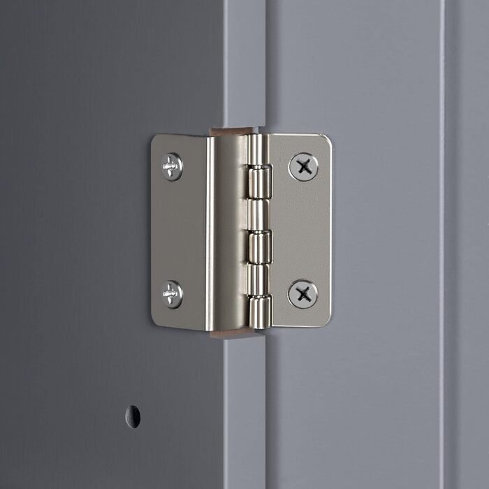 Настінний шкаф Yaheetech з однією дверцятами: для ванної, кухні, медичний, білий, 35x21x55 см