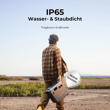 Портативна електростанція BLUETTI AC180P, 1800Wh, 2000W (4800W пік), надійна для відпочинку на природі