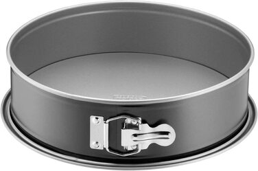 Форма для випікання Kaiser Springform з плоским дном, 26 см, кругла, з антипригарним покриттям, виймається, Classic Plus (комплект з формою 28 см)