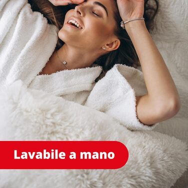 Електрична ковдра ARDES MORPHEO для двоспального ліжка - регульована температура, 100% поліестер, біла