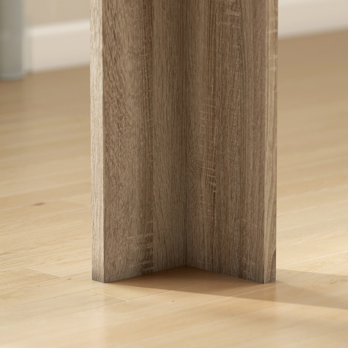 Розсувний обідній стіл, що розширюється з 180 до 260 см, на 6-10 осіб, з дерева.