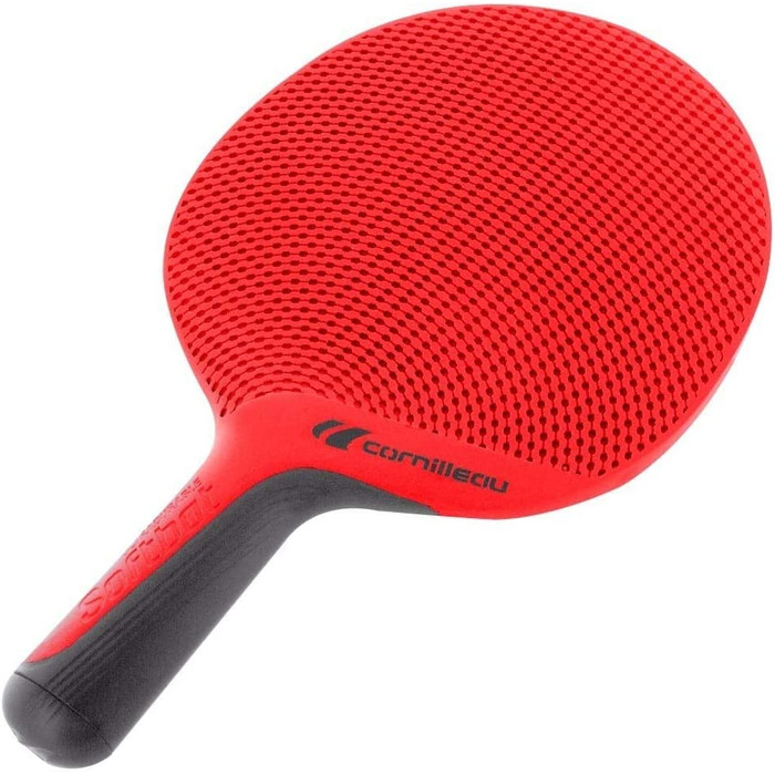 Ракетки для настільного тенісу Cornilleau Cornilleausoft Eco Design (набір з 2), червоні / сині, один розмір підходить всім
