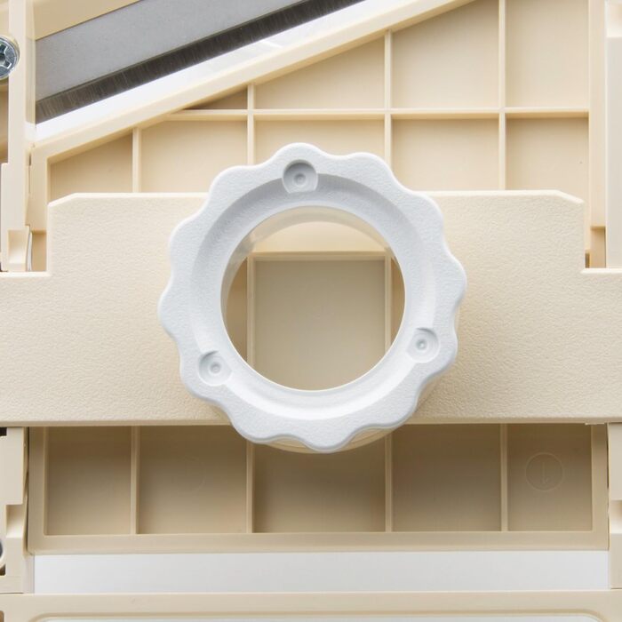 Набір для нарізання овочів Benriner з підносом, кремового кольору (стара версія)