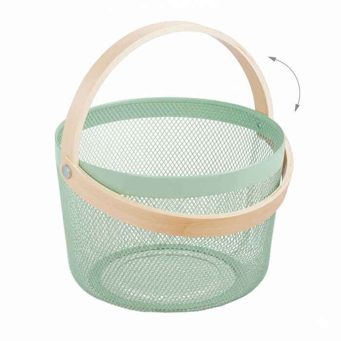 Кошик-органайзер Relaxdays на коліщатках з ручкою