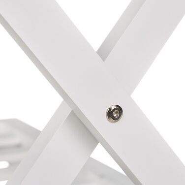 Підставка для валіз Relaxdays, складна з двома полицями