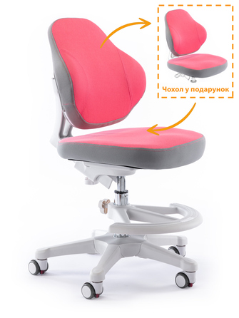 Дитяче крісло Evo-Kids Mio Classic Pink (арт.Y-405 KP)