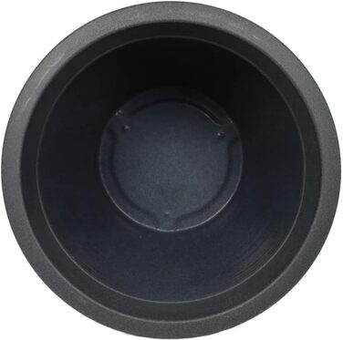 Квітчарня Milano: круглий горщик для квітів, Ø58 см, антрацит - вологостійкий, UV-стійкий