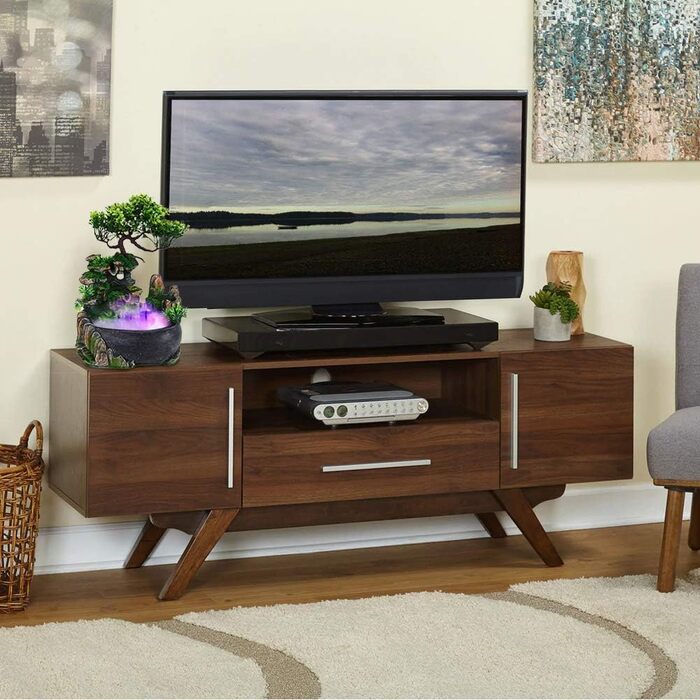 Кімнатний фонтан Zimmerbrunnen з LED підсвічуванням та водоспадом, з полирезину, з насосом