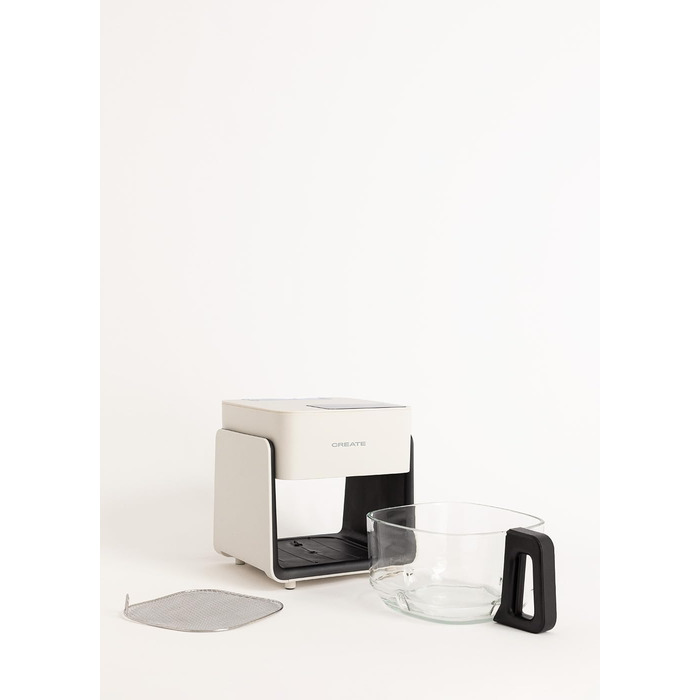 Фритюрниця повітряна 4.2л з парогенератором, 6 програм, білий колір, 1300W