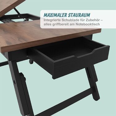 Підставка для ноутбука Relaxdays з бамбука, 15,6 дюймів