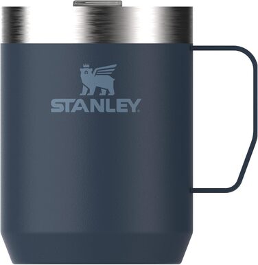 Термокружка Stanley Classic Legendary Navy 0.23L - З нержавіючої сталі, для кави з собою, BPA-Free, миється в посудомийній машині
