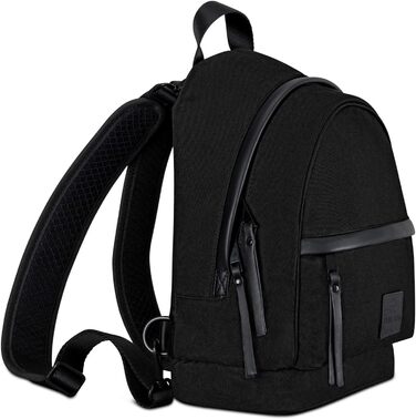 Рюкзак Johnny Urban Women Small - Elias - Сучасний жіночий рюкзак для відпочинку та роботи - Маленький денний рюкзак для жінок - Сумка-слінг 2-в-1 - Елегантний міський рюкзак чорний