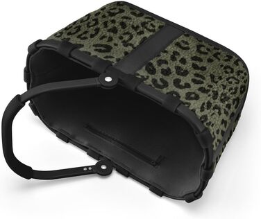 Сумка-шопер Reisenthel CarryBag XS Teddy Leo Olive – Стабільний кошик XS з практичною внутрішньою кишенею, водонепроникний дизайн