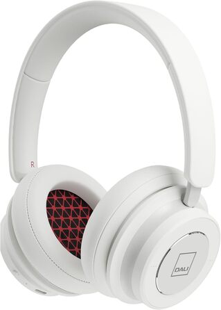 Навушники DALI IO-6 - HiFi преміум-класу, Bluetooth 5.0, ANC, 30 годин акумулятора, USB-C, Comfort (крейдяно-білий)