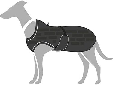 Пальто для собак Монако чорне (35)
