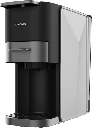 Еспресо-машина Cecotec Freestyle Compact Black: 1350W, Thermoblock, 20 Bar, 4-в-1, для кави, Dolce Gusto, Nespresso, K-Fee (700мл)