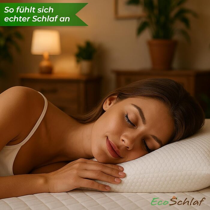 Ортопедична подушка Airflow для сну на боці з Memory Foam – підтримка шиї, зменшення болю, комфортний сон