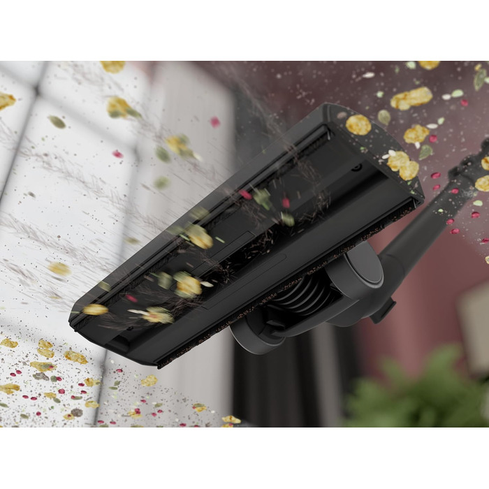 Пилсос AEG CLEAN 5000 з мішком, висока потужність всмоктування, корпус з переробленого пластику, насадка AllFloor з кріпленням, 2в1 багатофункціональна насадка, радіус дії 8,5м, миючий гігієнічний фільтр, колір блакитний