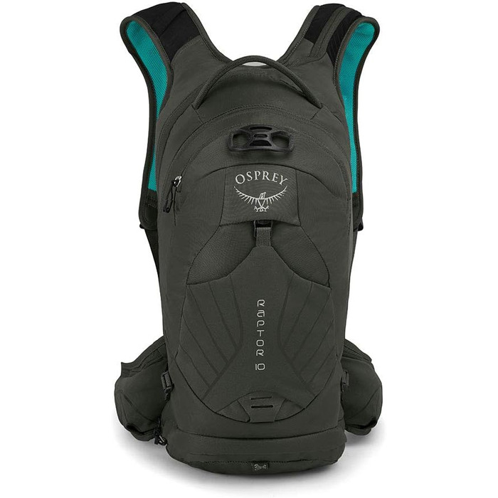 Зволожуючий пакет Osprey Men's Raptor 10 з резервуаром для гідравліки LT 2.5 л (один розмір, кедровий зелений)