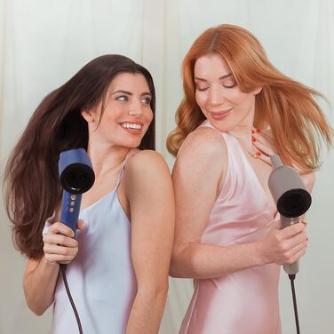 Фен Cecotec IoniCare RockStar Nano IonTech Blue з плазмою, 110 000 обертів/хв, дисплеєм та інтелектуальним контролем температури