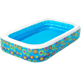 Дитячий надувний басейн Bestway Fill 'N Fun Динозаври, 244x46 см