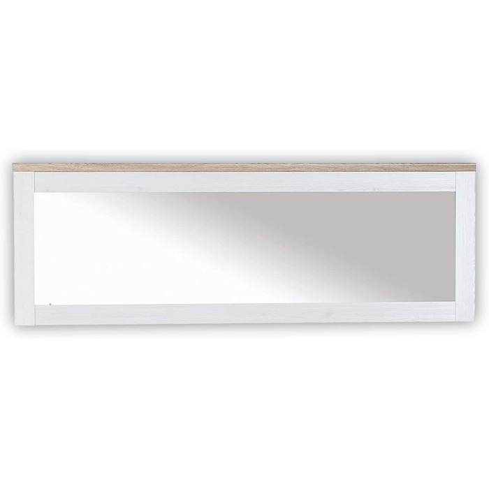 Комод-тумба Stella Trading ROMANCE з ламінату Сібіу Ларч / Дуб Сан Ремо - стильний комод у сільському стилі з великим об'ємом для вітальні - 186 x 100 x 46 см (Ш/В/Г)