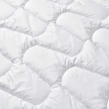 Пухова ковдра sei Design Winter 135x200 см мікрофібра - тепла зимова ковдра для алергіків, Öko-Tex