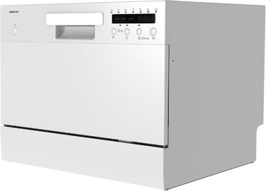 Посудомийна машина MEDION DWT60: 6 комплектів, 7 програм, ECO, AquaStop, LED дисплей, захист від дітей