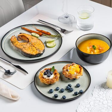 Набір посуду GBHOME 12 шт. з реактивною глазур'ю (12 шт.)