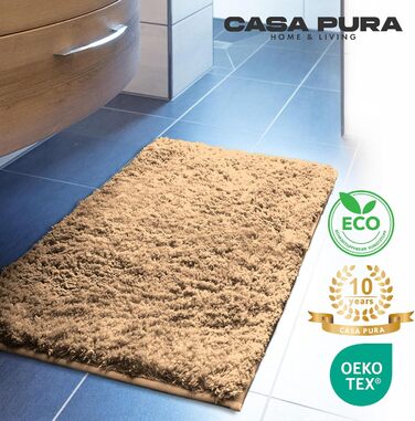 М'який килимок для ванної кімнати Casa Pura Sky Soft 80x150 см | Антиковзаючий, ручне прання