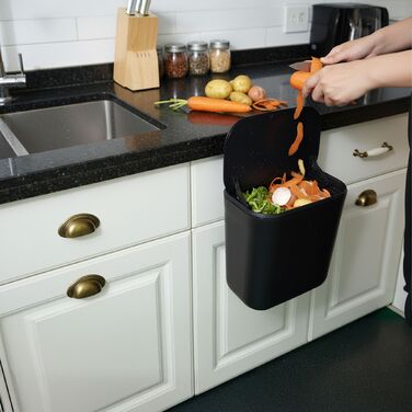 Відро для сміття Relaxdays для підвішування, 9 л