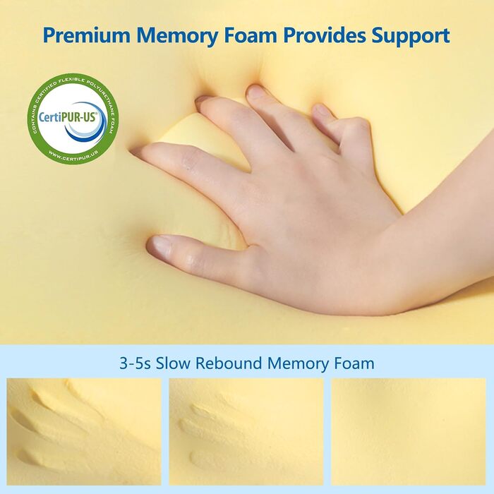 Подушка для шиї FEELIKEY з Memory Foam: охолоджуюча подушка для шийного відділу хребта та болю в плечах - ергономічна ортопедична подушка для сну на боці, спині та животі