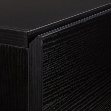 Столик-консоль Relaxdays Золотий Чорний