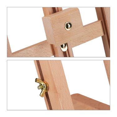 Мольберт Relaxdays XL з бука