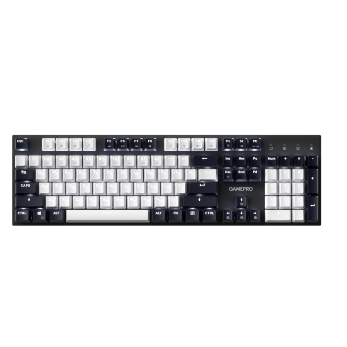 Дротова механічна клавіатура GamePro Genesis Metallic (MK144B) 100% Red switches