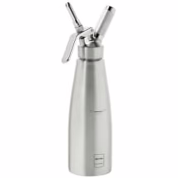 Диспенсер для крему METRO Professional 1L, нержавіюча сталь, 9,3 x 32,3 см, срібло