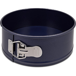 Форма для випічки Zyliss E980194 Springform, 23 см, з антипригарним покриттям, нержавіюча сталь, темно-синій колір, для маленьких тортів, сумісна з посудомийною машиною, 5 років гарантії