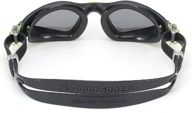 Окуляри для плавання Aquasphere Kayenne (чорний, зелений / сріблястий з дзеркальним склом)