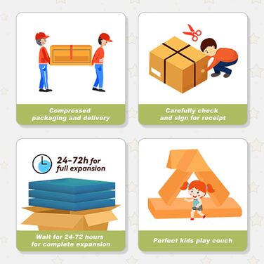 Дитяче м'яке диван-конструктор SUNYRISY Funzy 10 елементів, сірий. Модульний диван-конструктор для дитячої кімнати, зручна кутова зона, виготовлений з пінопласту.