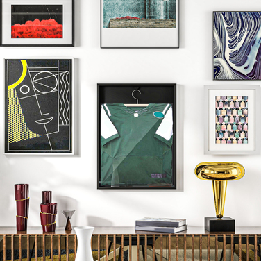 Вітрина для трикотажу HOMCOM - зручна стійка для одягу з алюмінієвою рамою та захисною акриловою передньою панеллю, що не вигоряє на сонці. Чорного кольору.