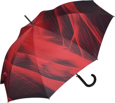 Knirps Stick Umbrella Automatic Supernova - Spheres Ruby, Knirps Stick Umbrella Automatic Supernova - Spheres Ruby