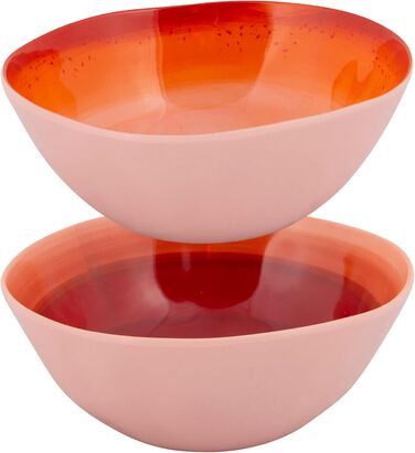 Набір посуду Bo-Camp Halo з меламіну для кемпінгу, подорожей та пікніків (червоний)