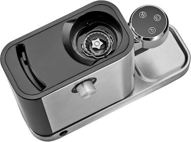 Кавомолка WMF Lumero: 1400 Вт, 15 bar, для еспресо та паді, з капучинатором, нержавіюча сталь матова