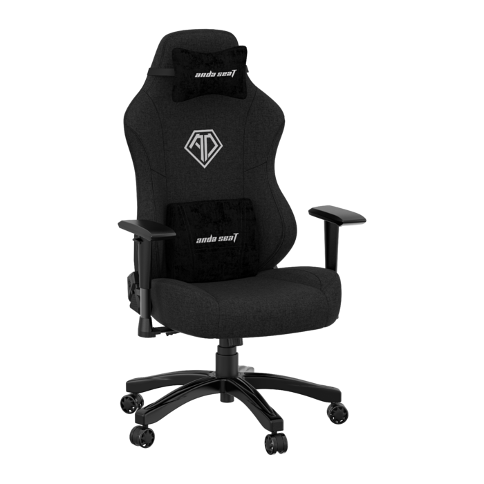 Крісло ігрове Anda Seat Phantom 3 Black Fabric Size L