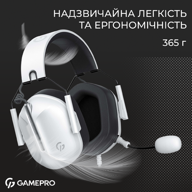 Ігрова гарнітура GamePro Genesis Hunter (HS1350W)