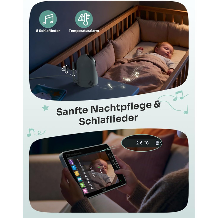 Відеоняня GHB з камерою 7