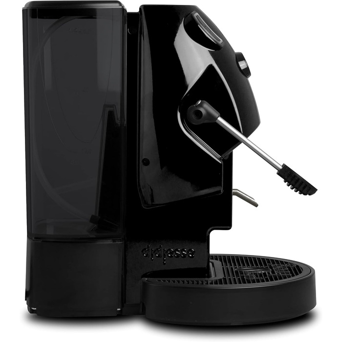 Кавомашина Didiesse Baby Frog Pad – компактна модель з ESE-падами, 450 Вт, 1,5 л бак, Standby-функція (чорний)